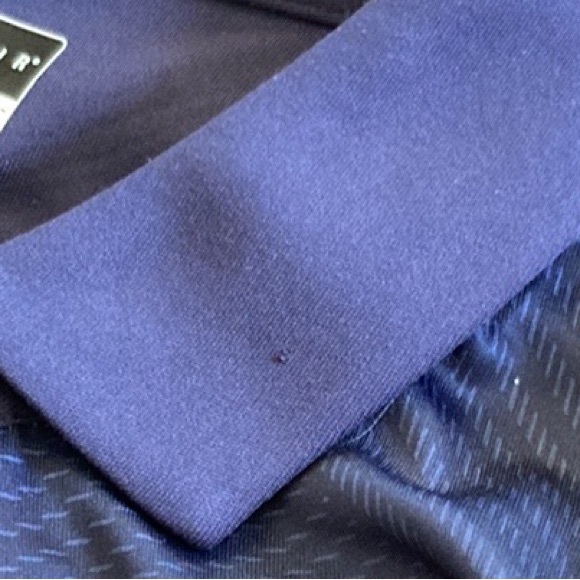 PGA TOUR Men's Performance Golf Polo Shirt Navy Blue Large Athletic Fit - Picture 9 of 10